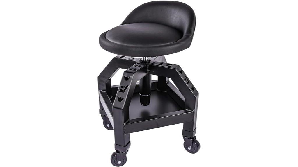 heavy duty swivel shop stool