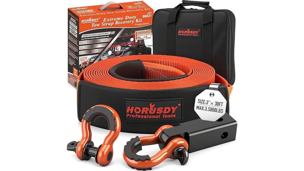 heavy duty tow strap