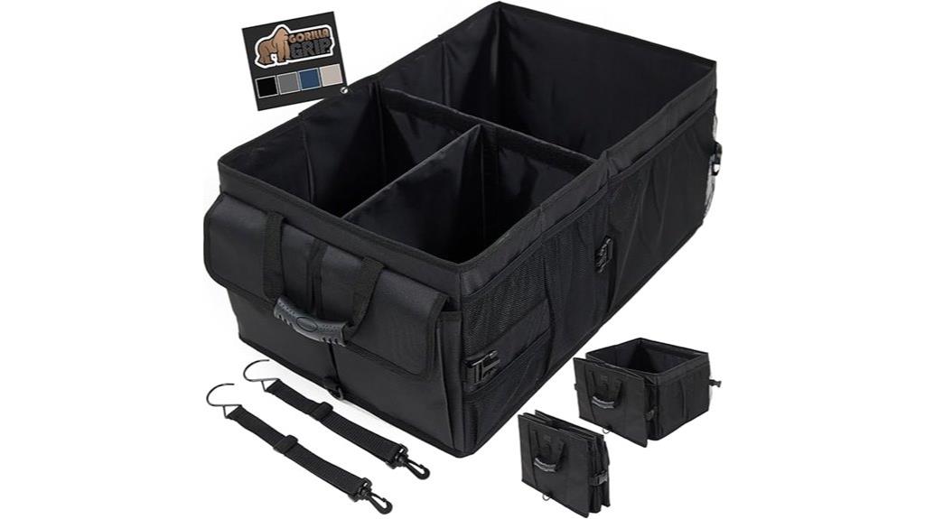 heavy duty trunk storage organizer