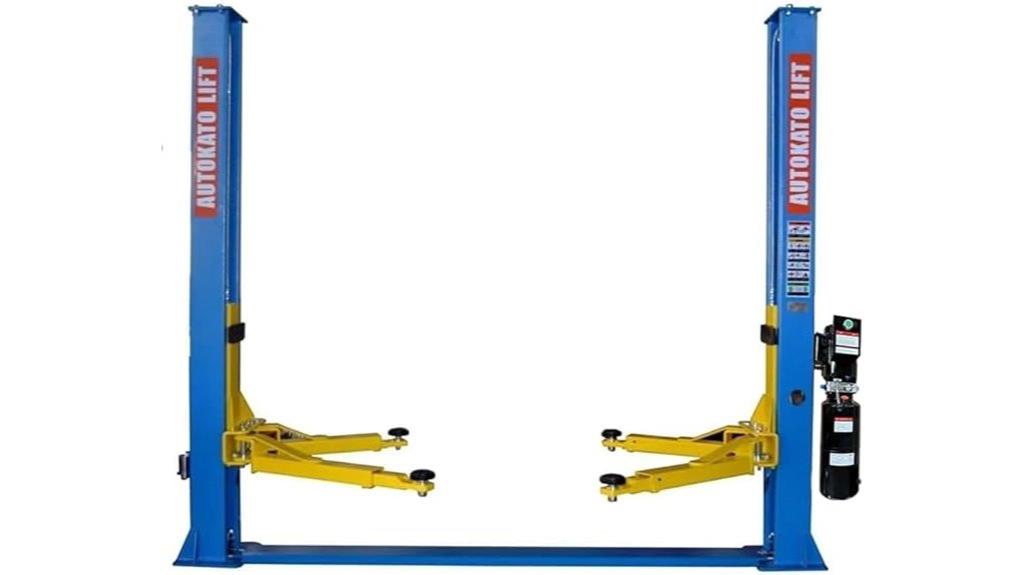 heavy duty two post lift