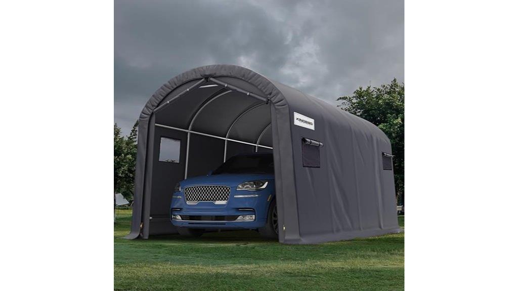 heavy duty ventilated carport