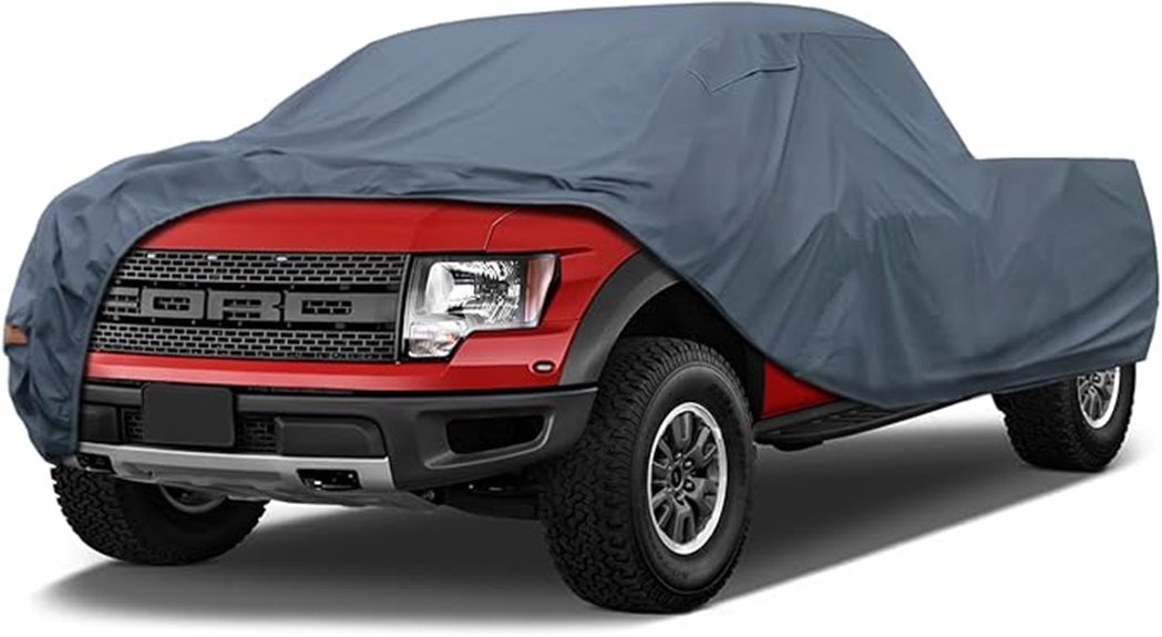 heavy duty waterproof truck cover