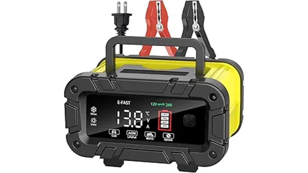 high amp vehicle battery charger