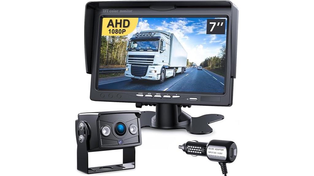 high definition waterproof backup system