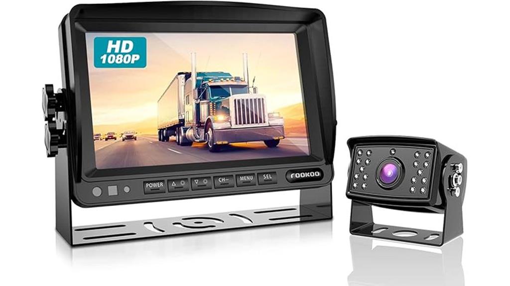 high definition wired backup camera