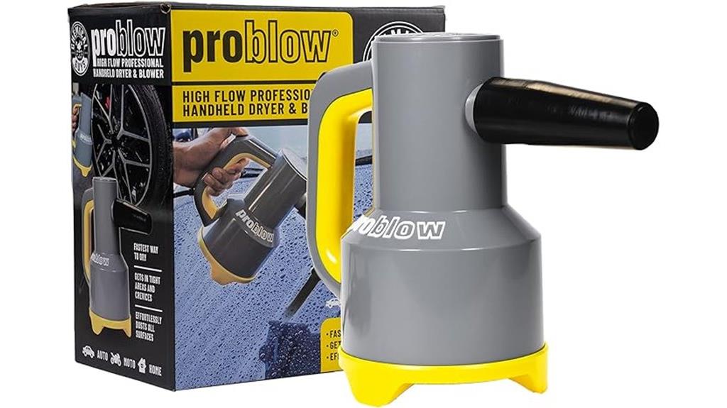 high flow handheld dryer