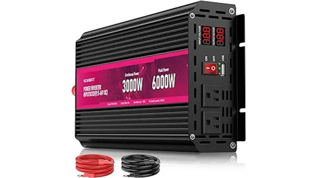 high power inverter features