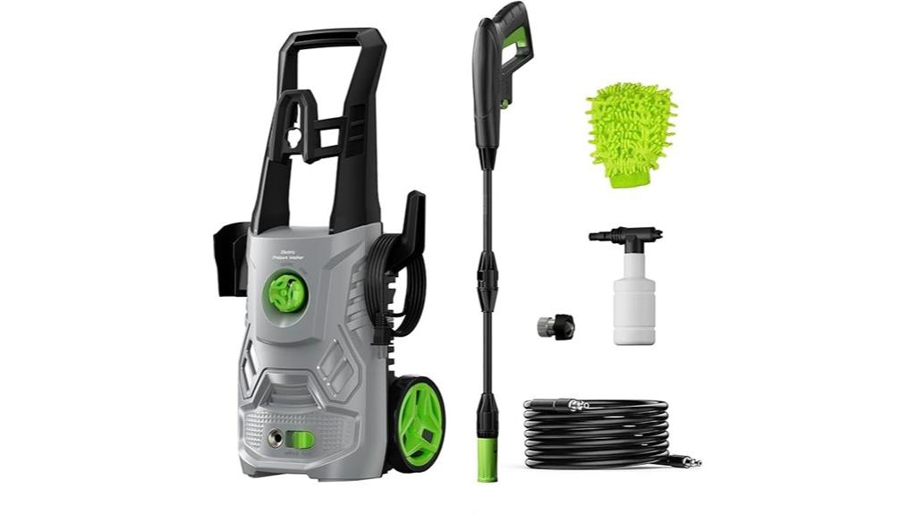 high pressure washer set