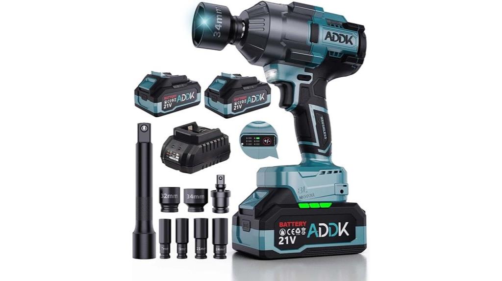 high torque cordless impact wrench