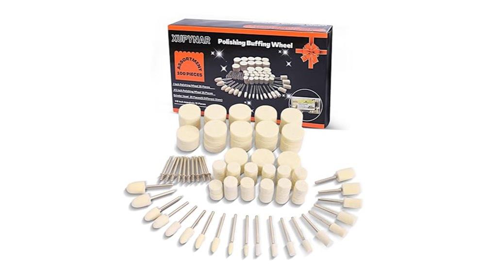 hundred buffing wheels pack