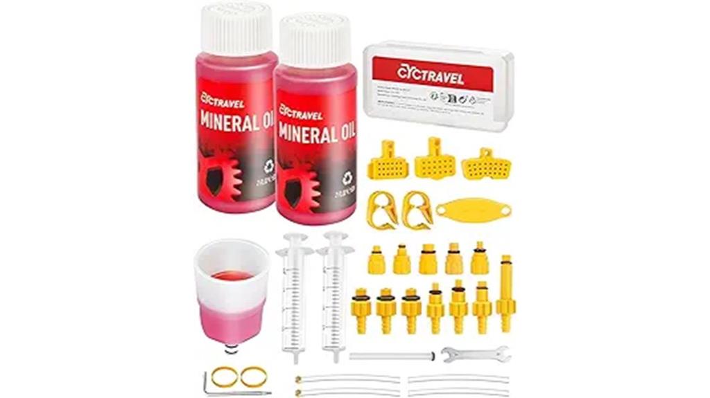 hydraulic brake bleeding kit