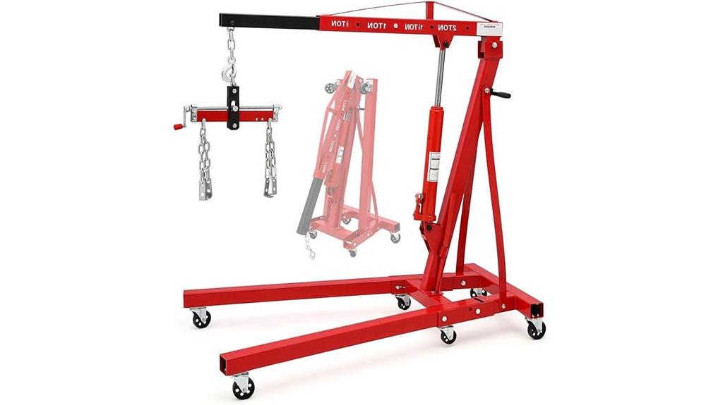 hydraulic cherry picker hoist