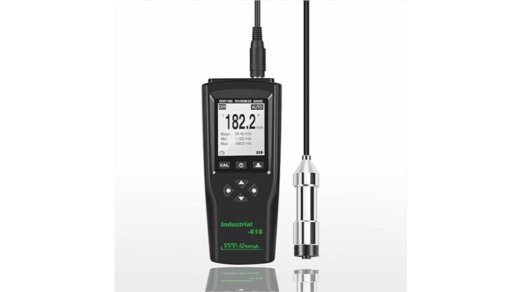 industrial digital paint thickness gauge