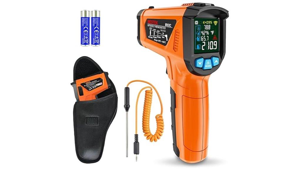 infrared laser temperature gun