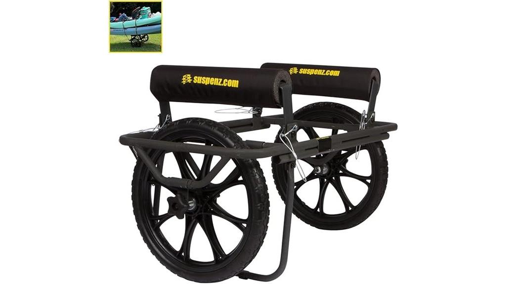 kayak canoe transport cart