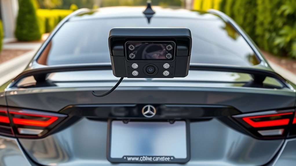 key backup camera features