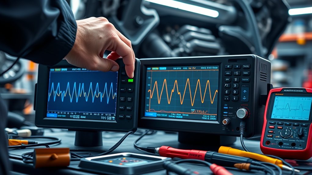 key factors for automotive oscilloscopes