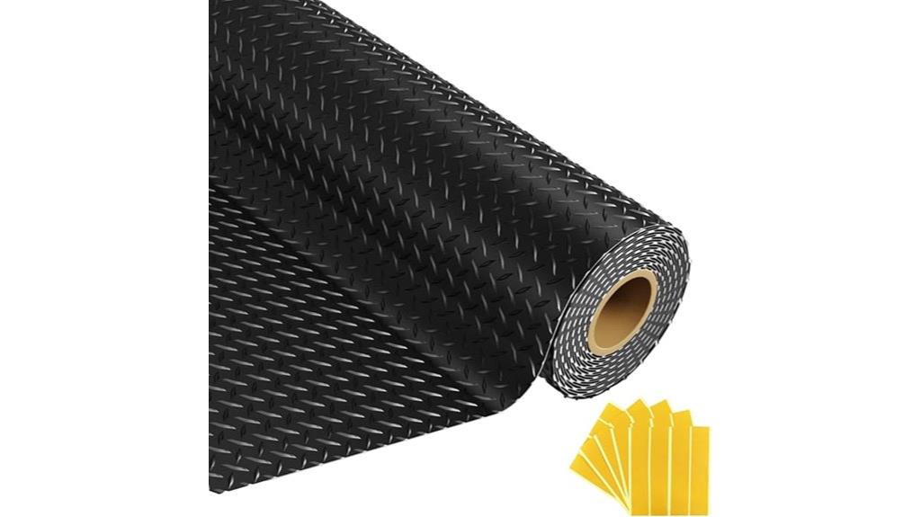 large non slip garage mat