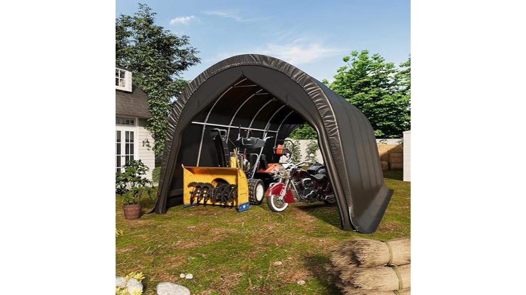 large portable metal carport