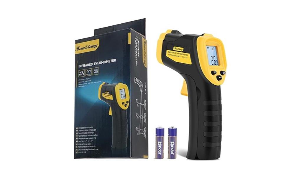 laser enabled temperature range