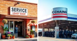 local service vs chain