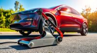 luxury electric car jack selection