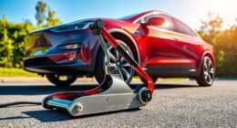 luxury electric car jack selection
