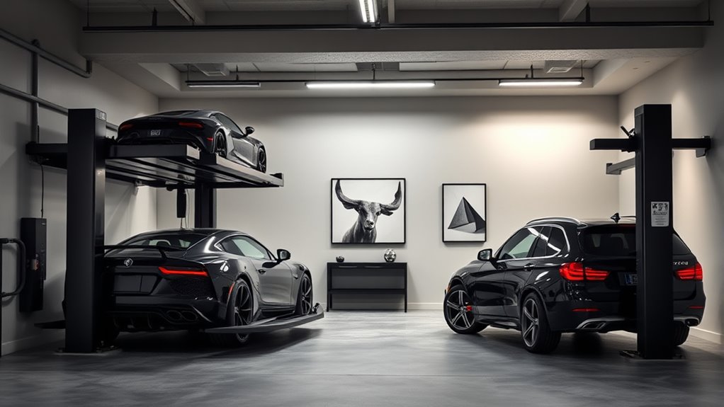 luxury garage parking lifts