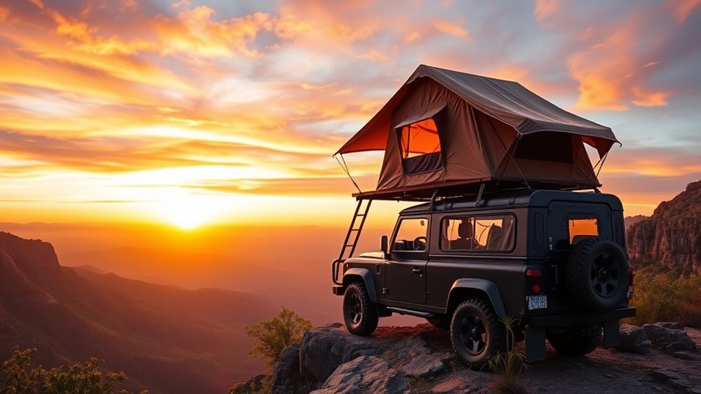 luxury rooftop tent options