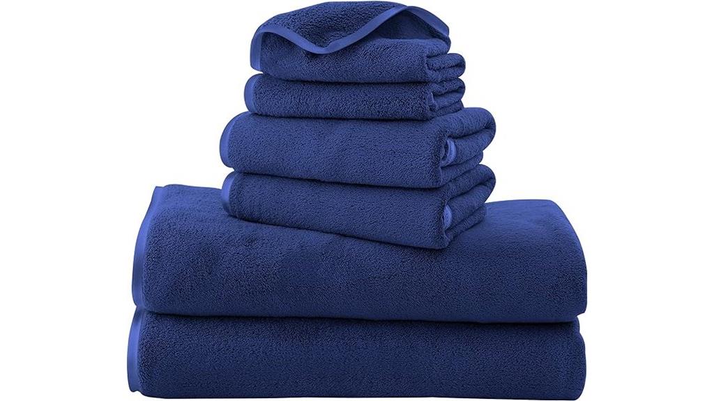 luxury silk towel set