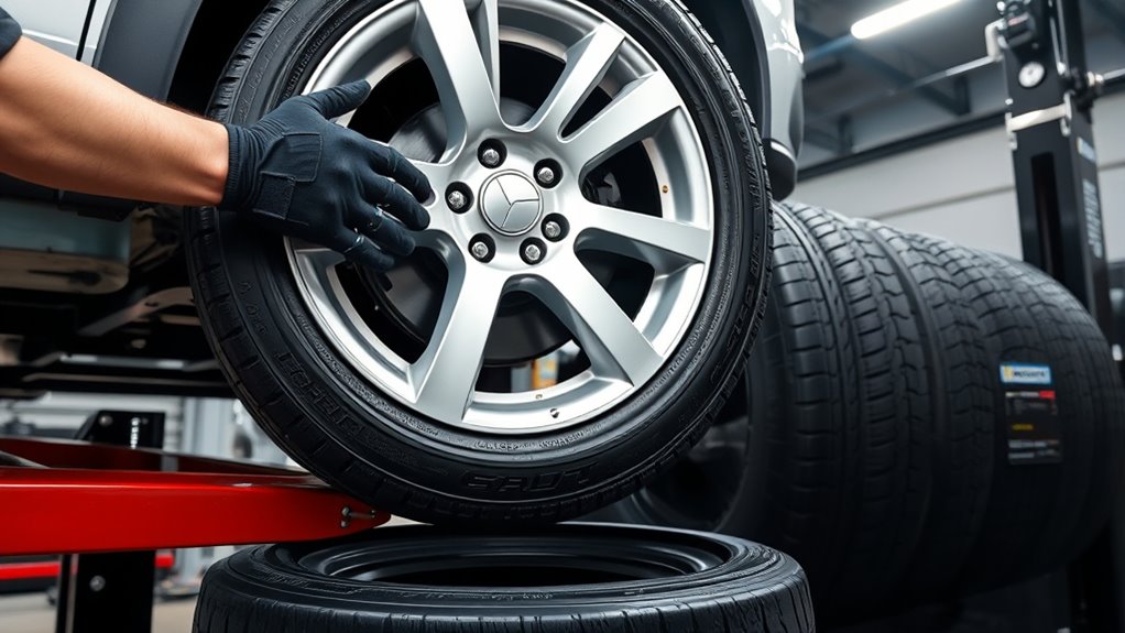maintain tire rotation and alignment