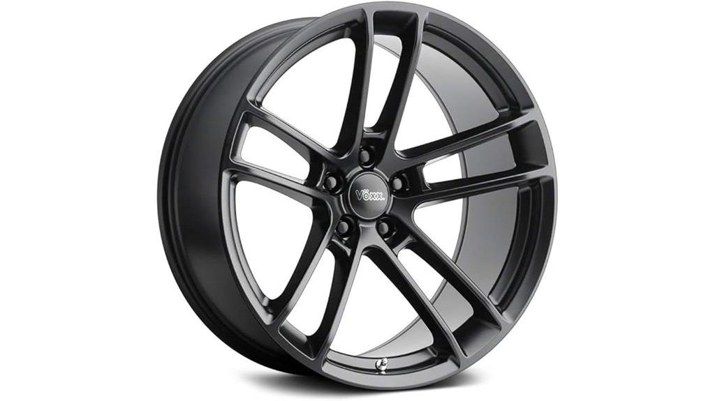 matte black widebody wheels