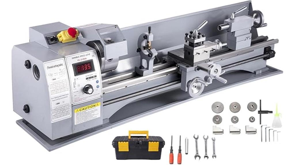 metal lathe with variable speed