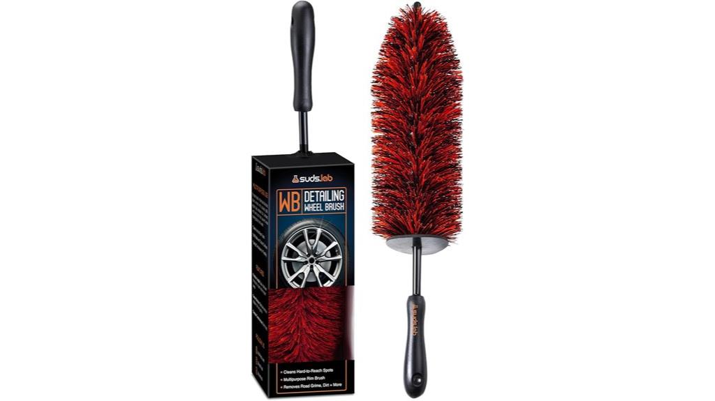 microfiber wheel cleaning brush