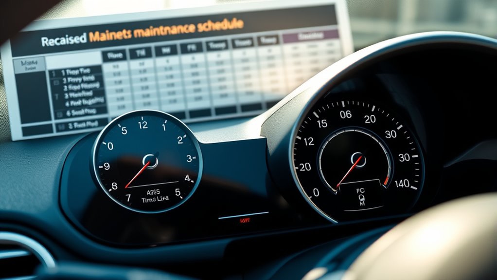 mileage versus time scheduling