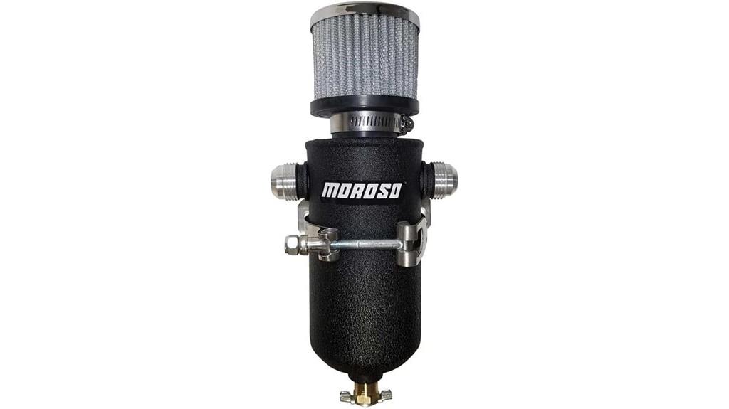 moroso breather tank fittings