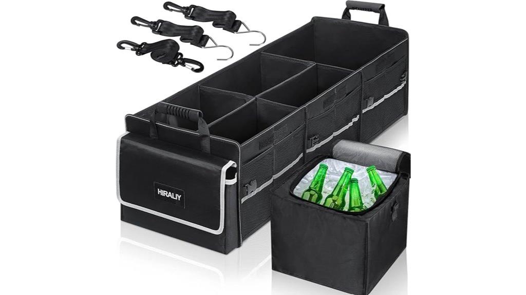 multi compartment vehicle organizer