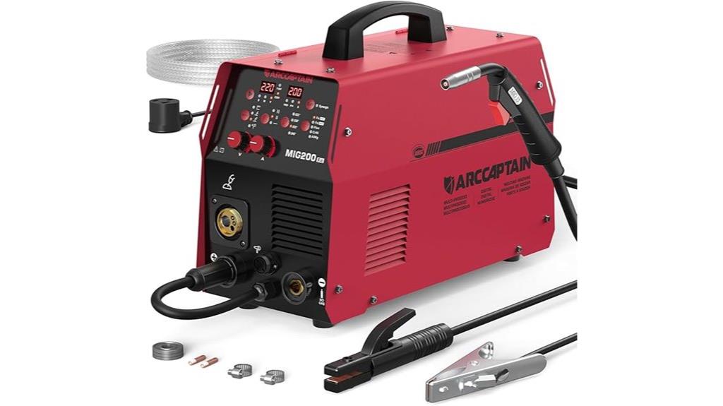 multi function aluminum mig welder