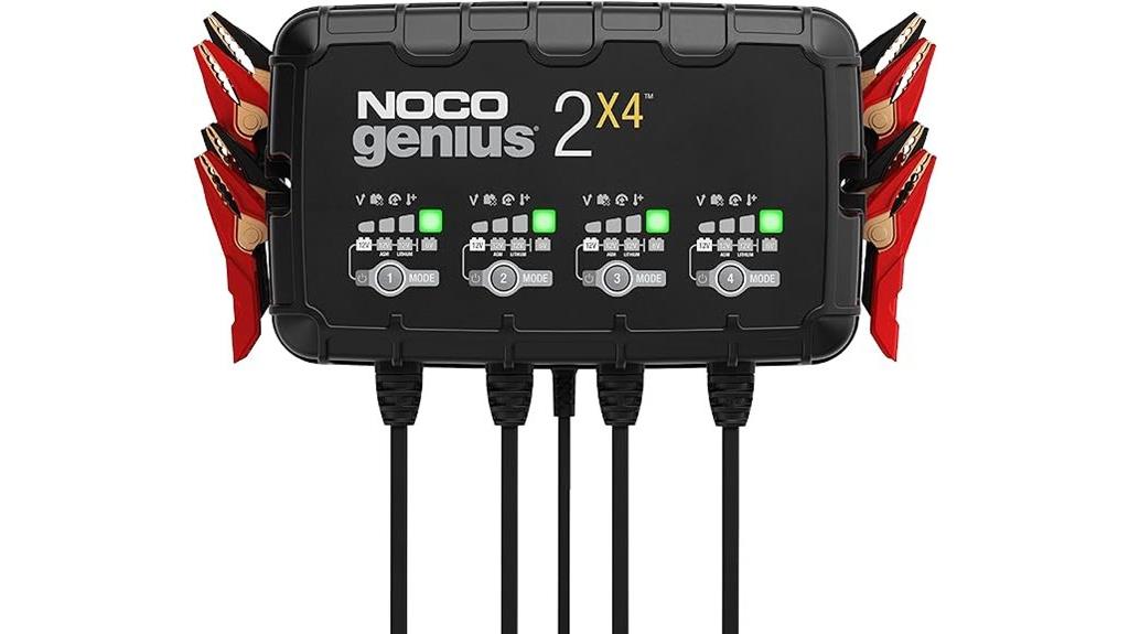multiple bank battery charger