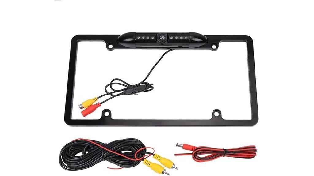 night vision license plate