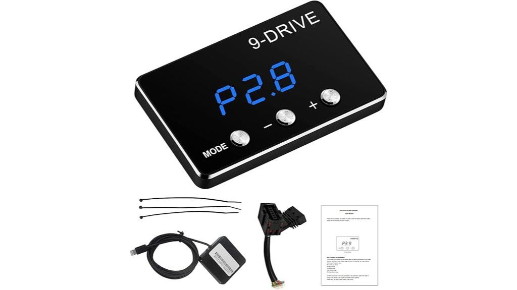 nine drive mode throttle controller