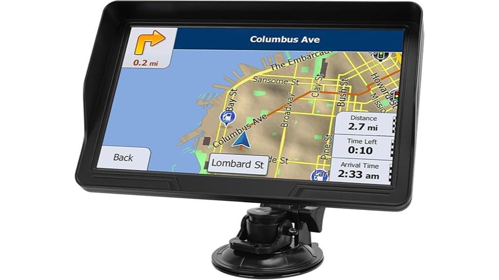 nine vehicle gps devices