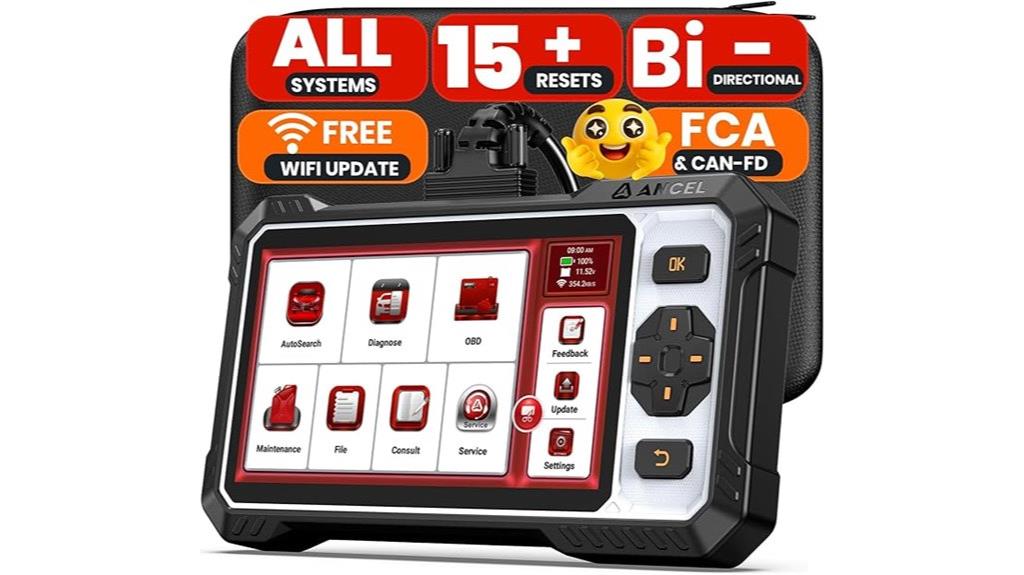 obd2 scanner with active testing