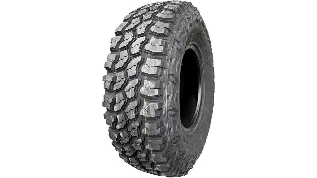 off road tire size