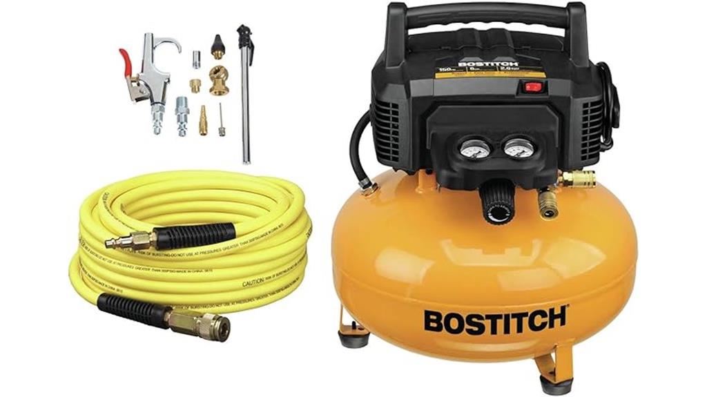 oil free 6 gallon compressor