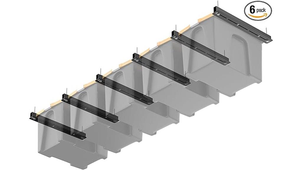 overhead garage storage rack
