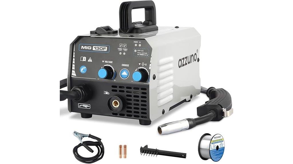 portable 110v flux welder