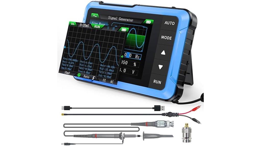 portable 2 in 1 oscilloscope