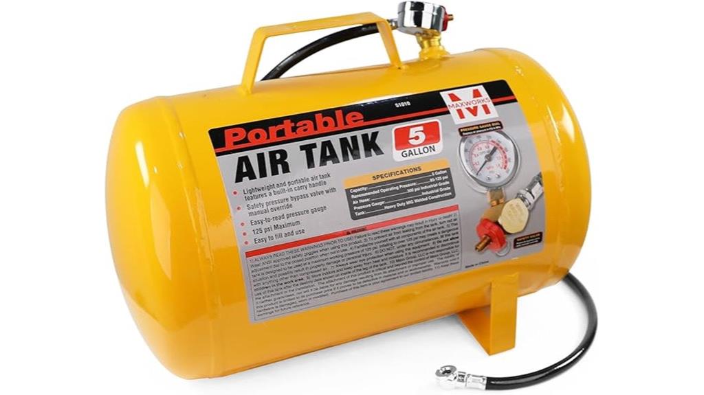 portable 5 gallon air tank