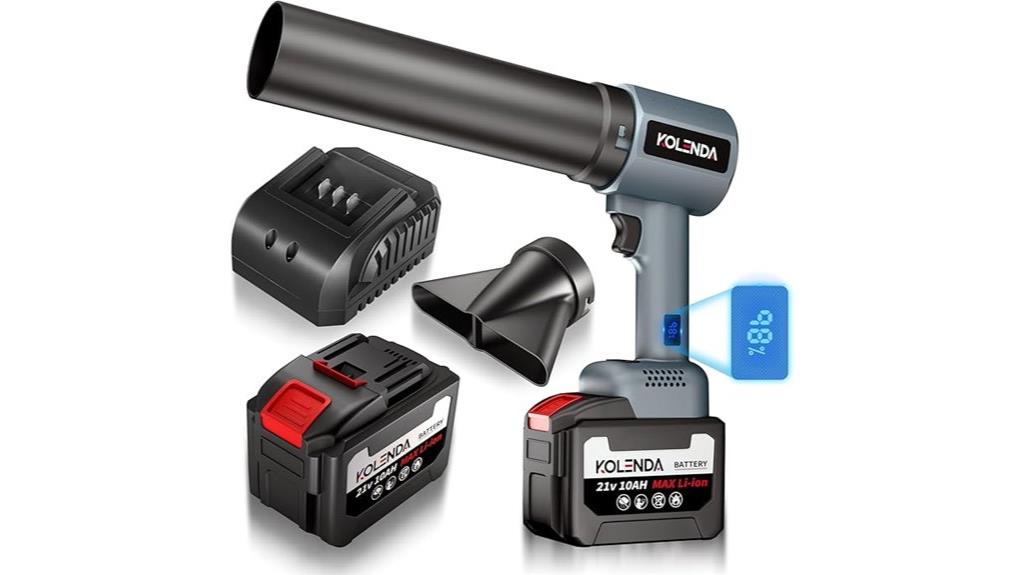 portable battery powered car dryer